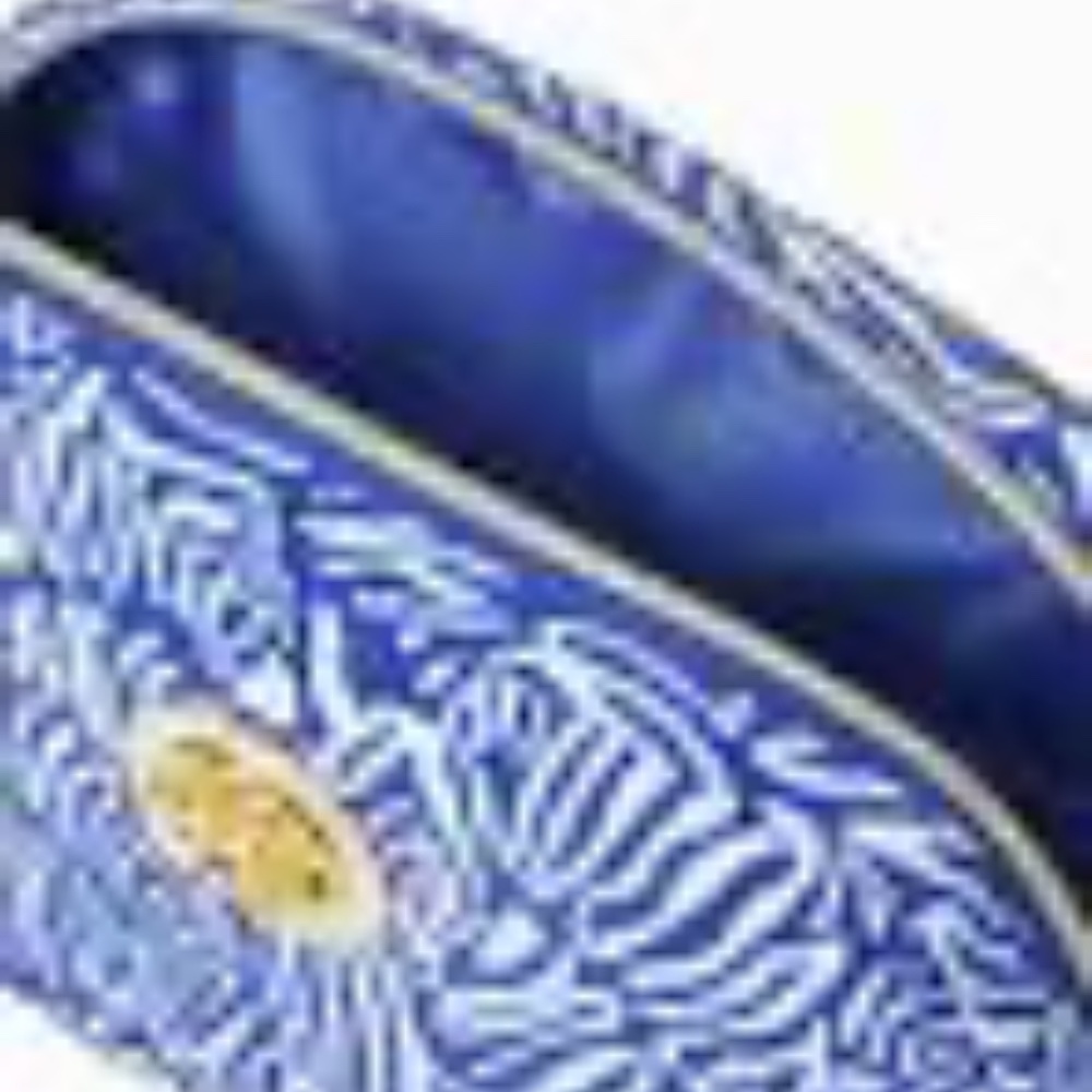 LILLY PULITZER MARTINIQUE BLUE ZEE BEBE JEANIE BELT BAG CROSSBODY NWT - Picture 4 of 5
